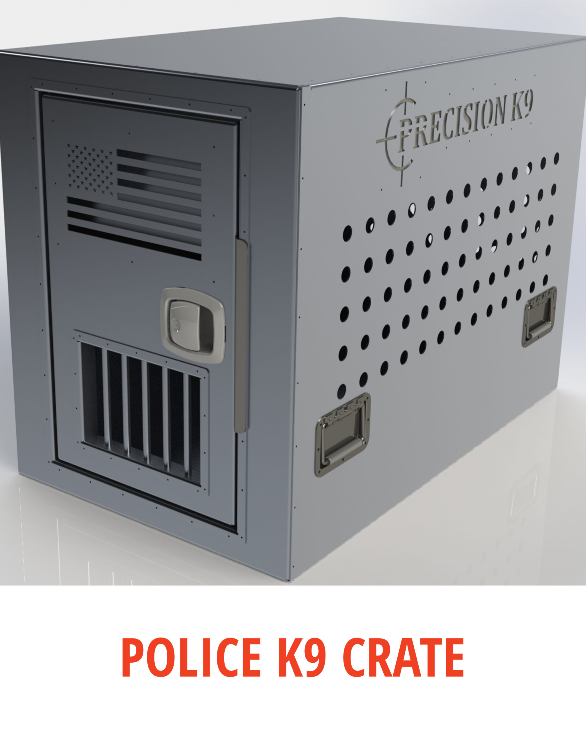 aluminum k9 crate