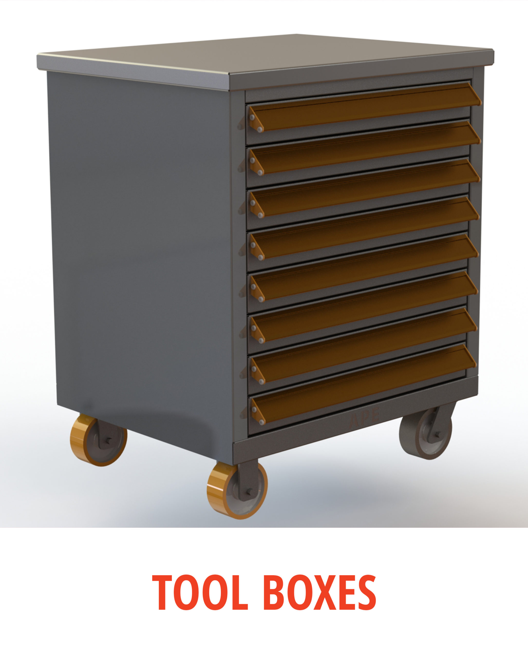 industrial rollaway toolbox